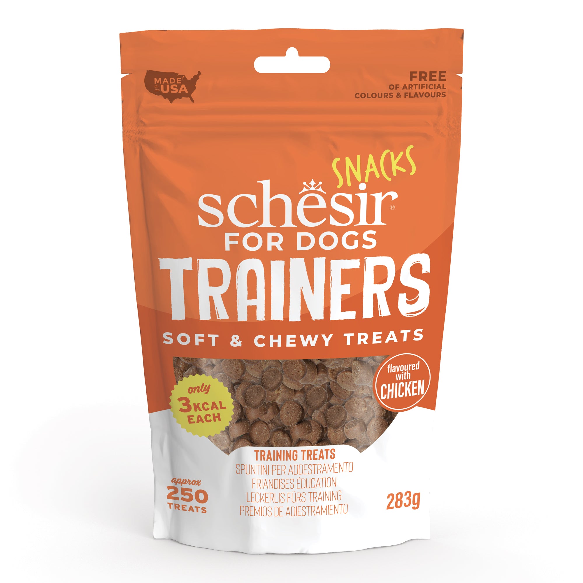 Chicken flavored snacks - for training 283g in bag